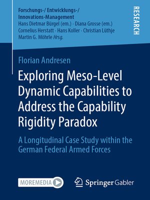cover image of Exploring Meso-Level Dynamic Capabilities to Address the Capability Rigidity Paradox